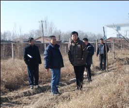 Beat365中文官方网站院领导到基建工地现场办公